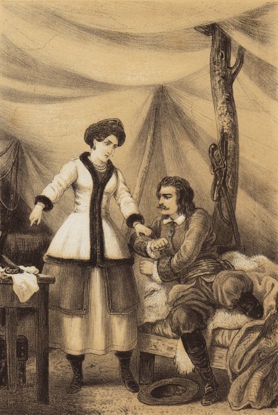 Catherine I of Russia telling Peter the Great: 