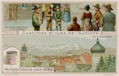 Christmas Play in Vorarlberg and View of Bregenz by European School