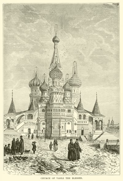Church of Vasili the Blessed by European School