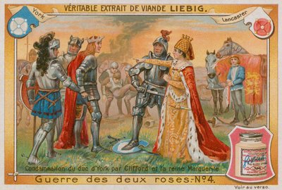 Condemnation of the Duke of York by Clifford and Queen Margaret by European School
