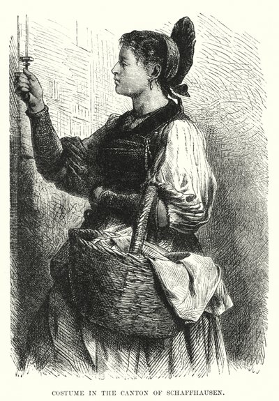 Costume in the Canton of Schaffhausen by European School