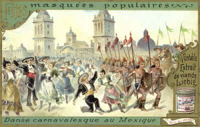 Dancing at a carnival in Mexico by European School