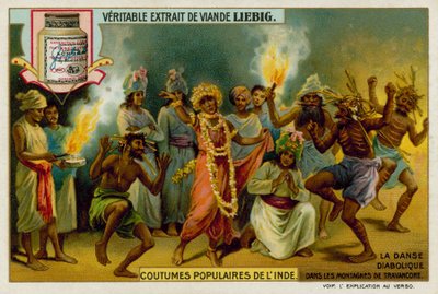 Dancing in the Travancore Mountains by European School
