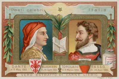 Dante and Tasso by European School
