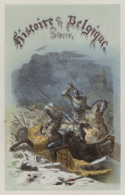 Death of Charles the Bold, Duke of Burgundy, at the Battle of Nancy by European School
