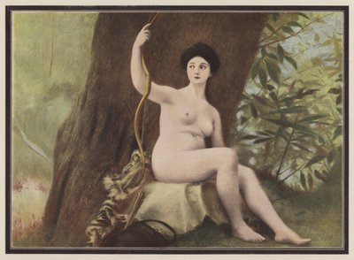 Diana the Huntress from Roman Mythology by European School