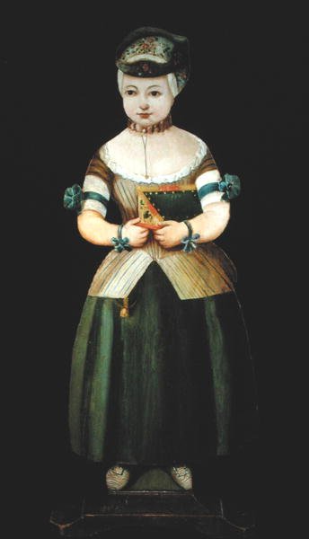 Dummy Board of a Young Girl by European School