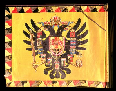 Flag of the Imperial Habsburg Dynasty, c.1700 by European School