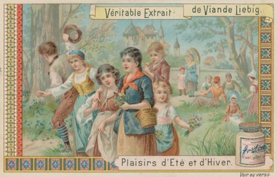 Flower-picking by European School