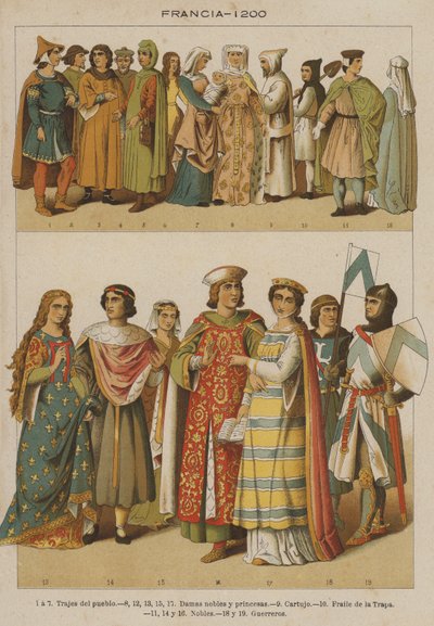 France, 1200 by European School