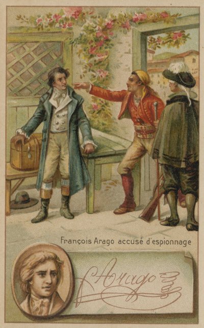 French Scientist François Arago Accused of Espionage by the Spanish, Mallorca, 1808 by European School