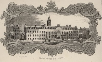 Front of the University, Glasgow, Scotland by European School