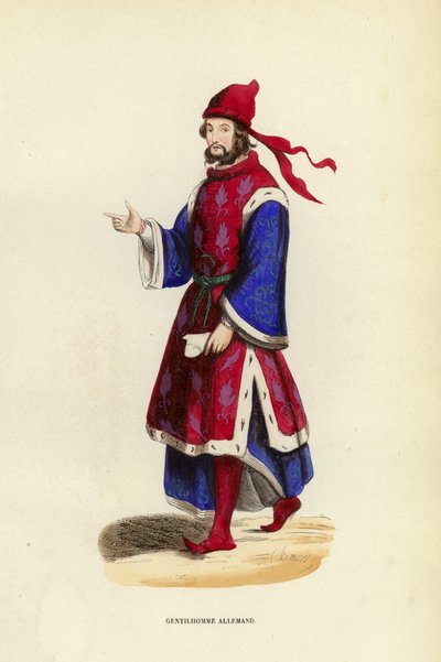 German Gentleman by European School