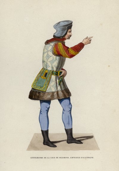 Gentleman of the Court of Sigismund, Emperor of Germany by European School