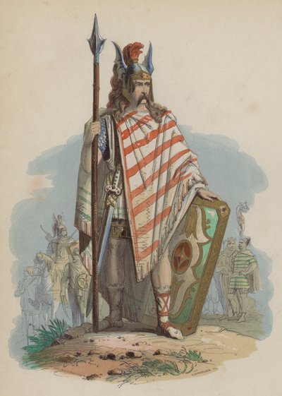 Germanic chief by European School