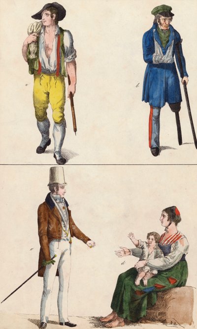 Happy and Unhappy People by European School