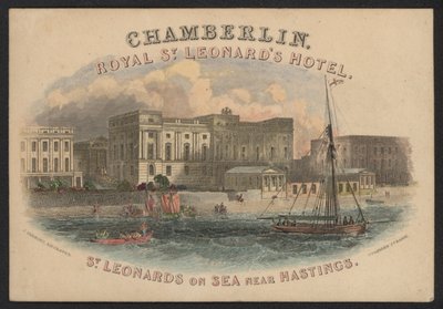 Hotel Trade Card by European School