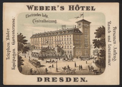 Hotel Trade Card by European School