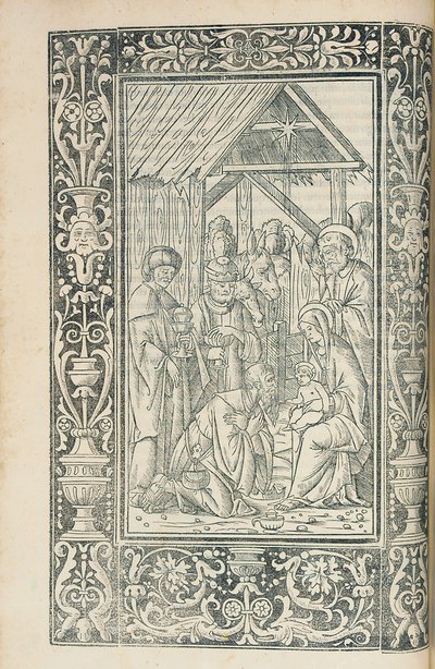 Illustration from the Decachordum Christianum by Marcus Vigerius, Fano by European School