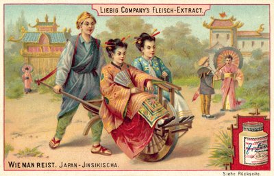 Japanese Rickshaw by European School