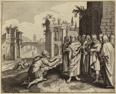 Jesus Christ healing the son of an official by European School