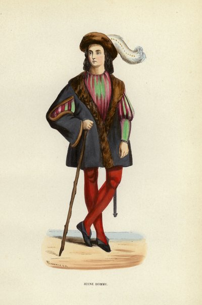 Young Man by European School
