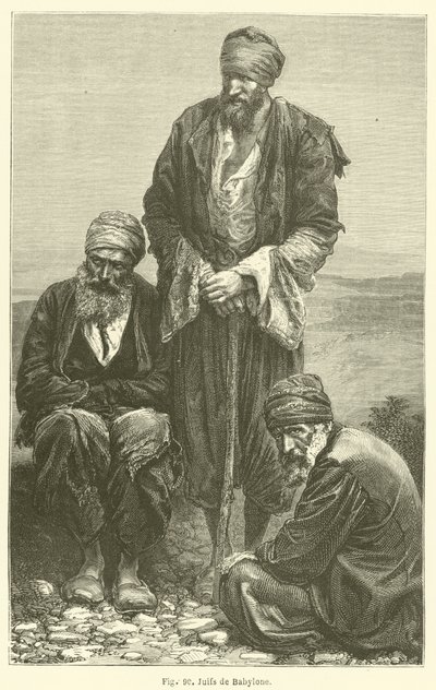 Jews of Babylon by European School
