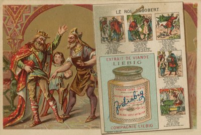 King Dagobert by European School