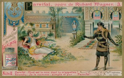 Kundry and Parsifal by European School