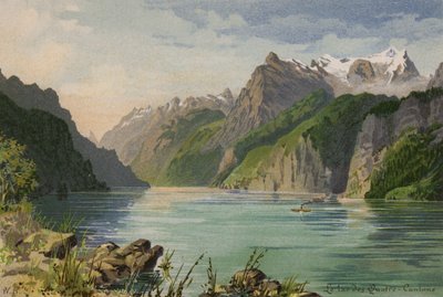 Lake Lucerne: The Lake of the Four Cantons by European School