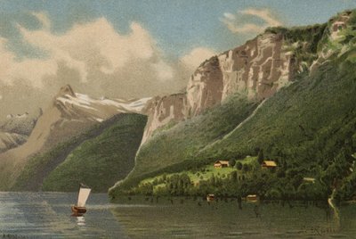 Lake Lucerne: The Rutli by European School