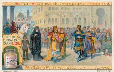 Le Cid by Massenet by European School