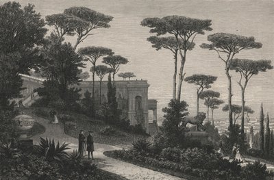 Monte Pincio in Rome by European School