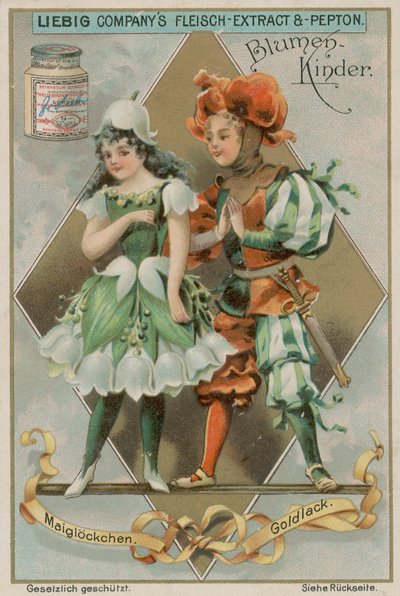 Lily of the Valley and Aegean Wallflower by European School
