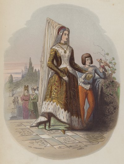 Mary of Burgundy, First Wife of the Future Holy Roman Emperor Maximilian I by European School