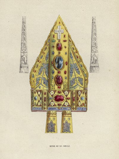 Mitre of the 15th Century by European School