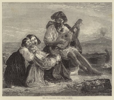 Neapolitan Fisher Family by European School