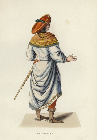 German Nobleman by European School