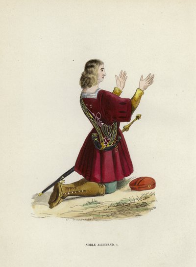 German Nobleman by European School