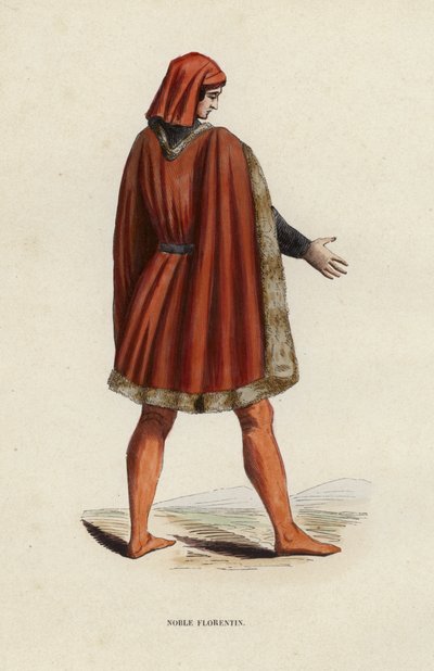 Florentine Noble by European School