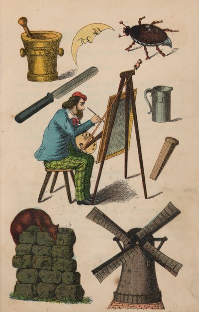 Page from the Magical Book by European School