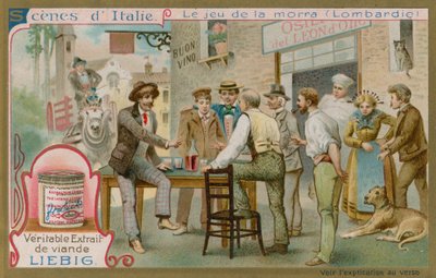 Players of Morra in Lombardy by European School