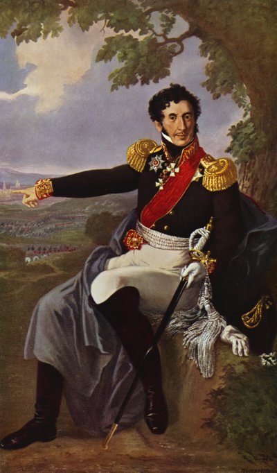 Portrait of Prince Bagration by European School