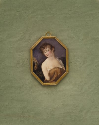 Portrait of an unknown girl by European School