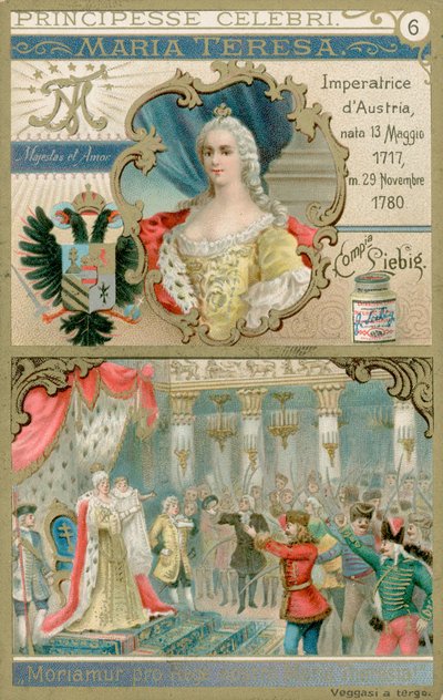 Queen Maria Theresa by European School