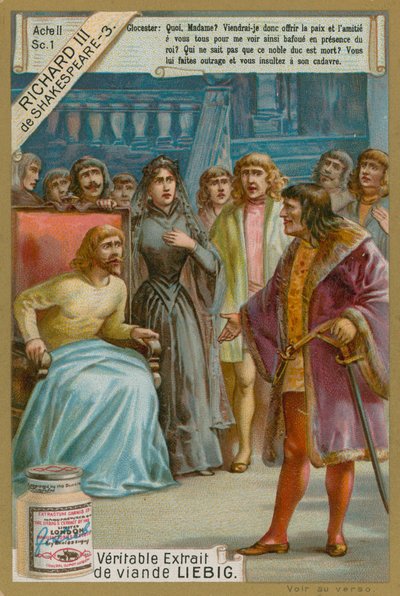 Richard III and Edward IV by European School
