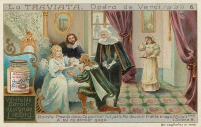 Rodolphe Asks For Forgiveness From Violetta Who Is Dying by European School