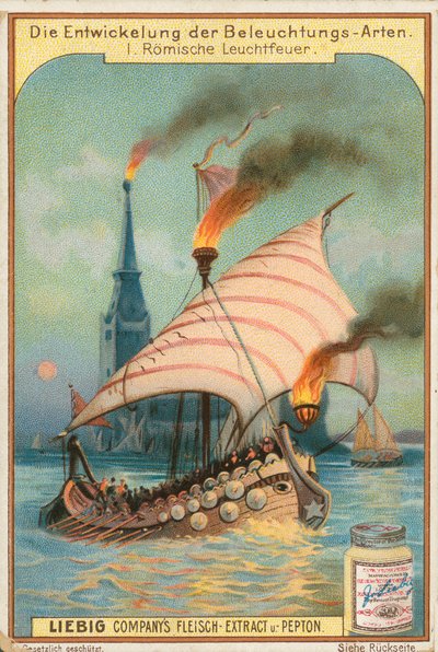 Roman Galleon by European School