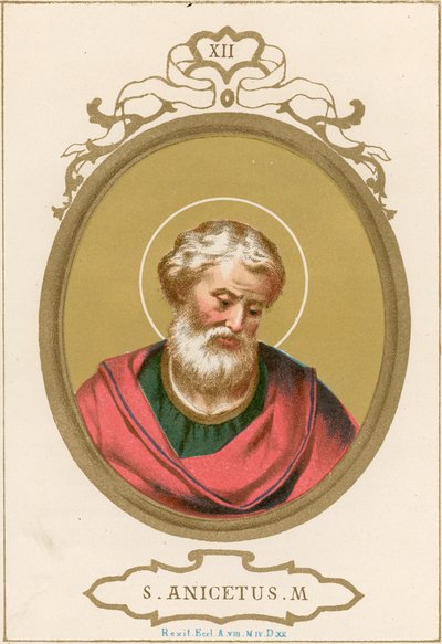 Saint Anicetus by European School
