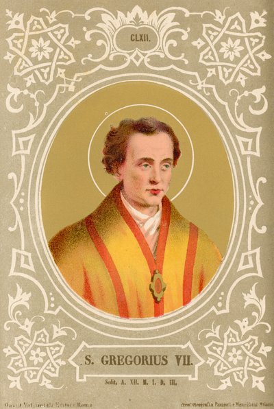 Saint Gregory VII by European School